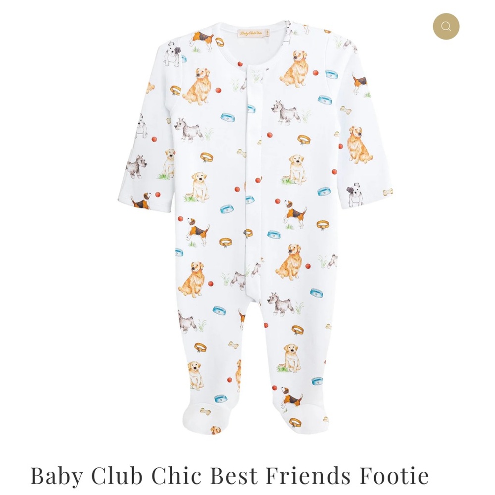 🔴BABY CLUB CHIC Best Friends Footie Pajamas🔴